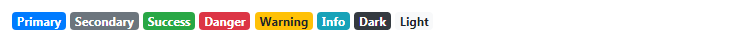 Bootstrap Badges Emphasis Classes