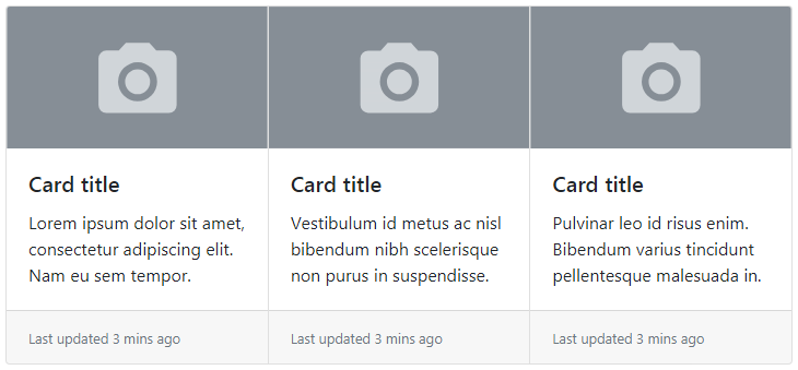 Bootstrap Card Group