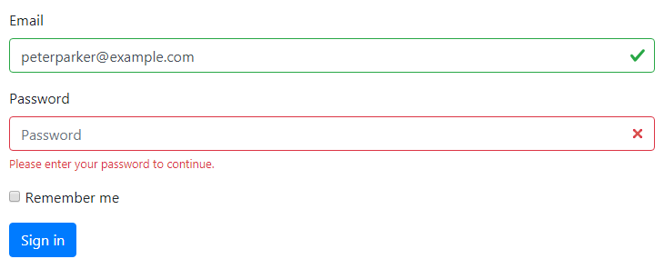 Bootstrap Form Validation