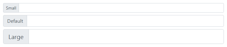 Bootstrap Input Group Height Sizing